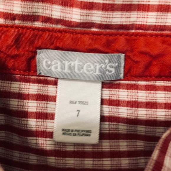 Boys Carters Button Down - Picture 3 of 3